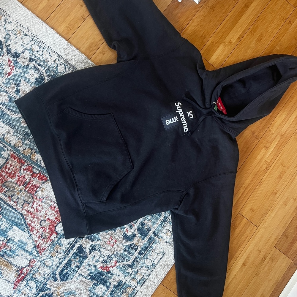 Supreme Black Hoodie for Men